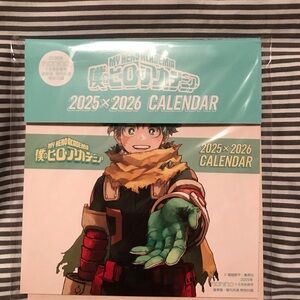 My Hero Academia Anime Calendar
